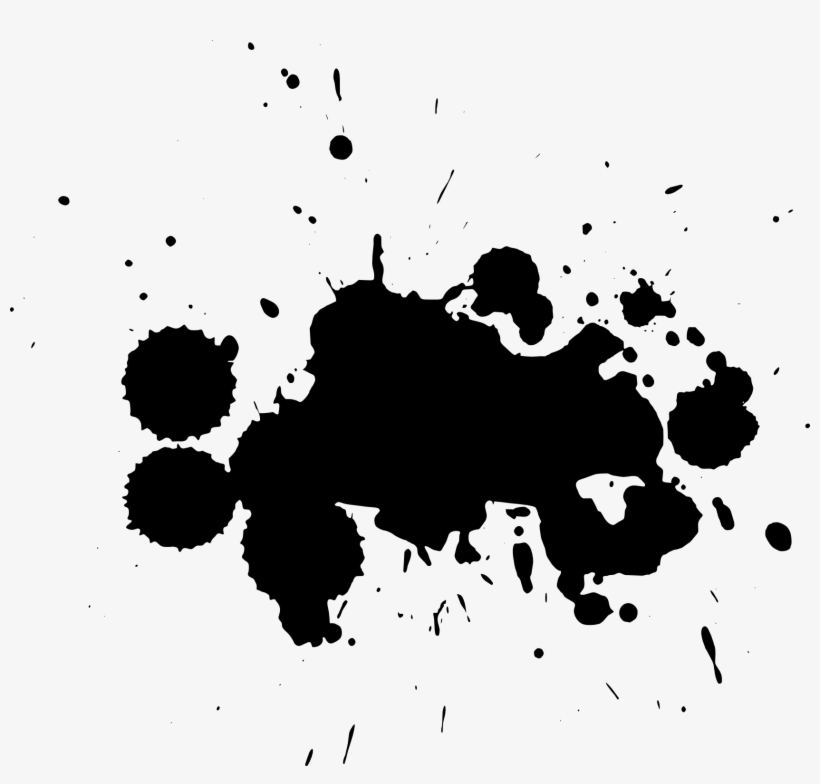 12 Grunge Splatter Banner Png Transparent Onlygfxcom - White - Free ...