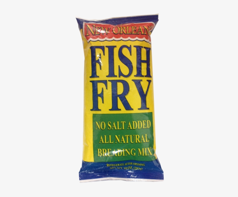 Zatarain's New Orleans Seasoned Fish Fry Breading Mix - New Orleans Fish Fry - 10 Oz Bag, transparent png #590648