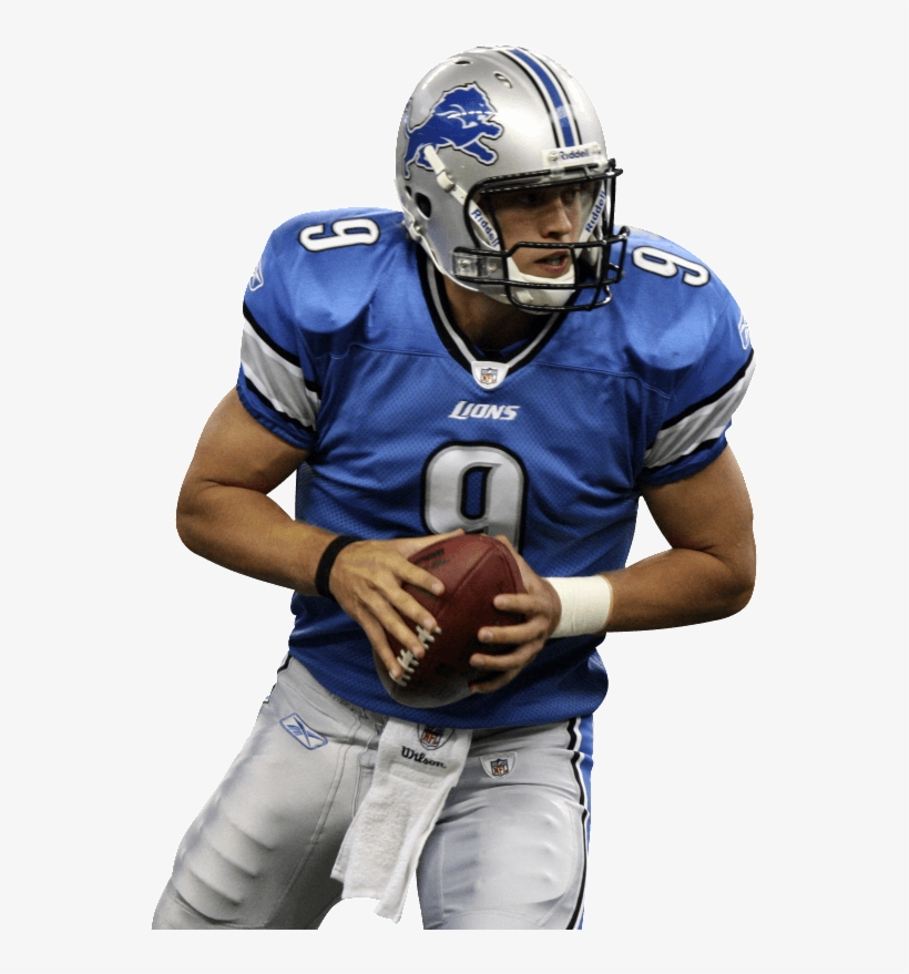 Detroit Lions Player - Matthew Stafford Cut Out - Free Transparent PNG ...