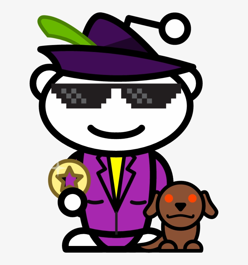 First Time Reddit Gold Member Made A Pimp Snoovatar - Reddit Alien ...