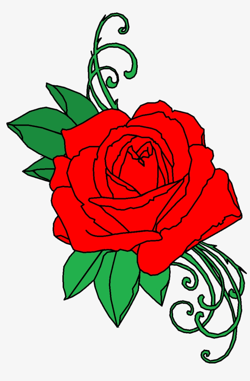 Download Black and White Rose Tattoos on Body PNG Online - Creative Fabrica