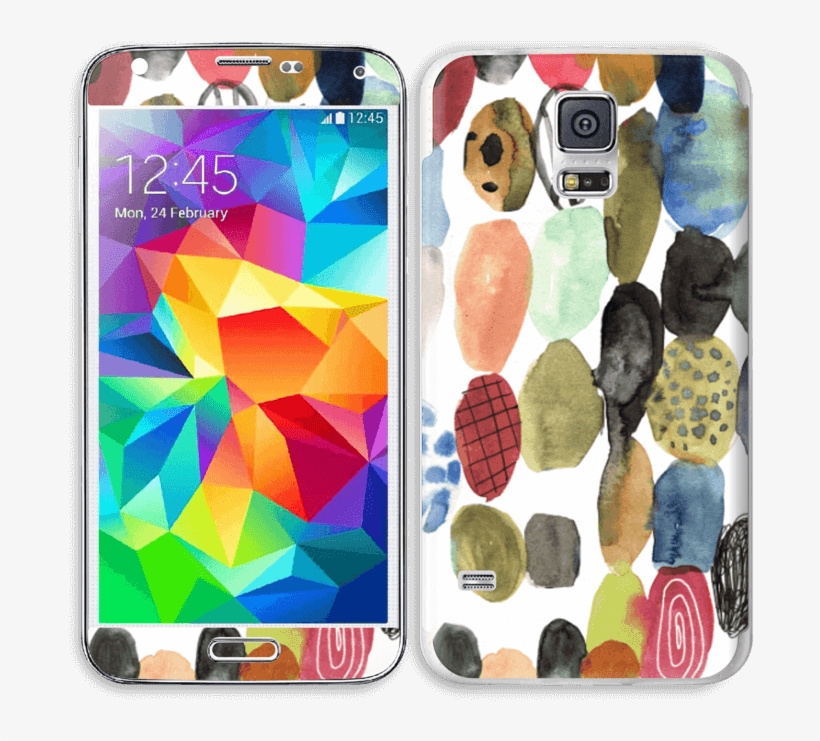 Galaxy S5 Skin - Samsung Galaxy S5 White Gsm Smartphone (unlocked), transparent png #69119