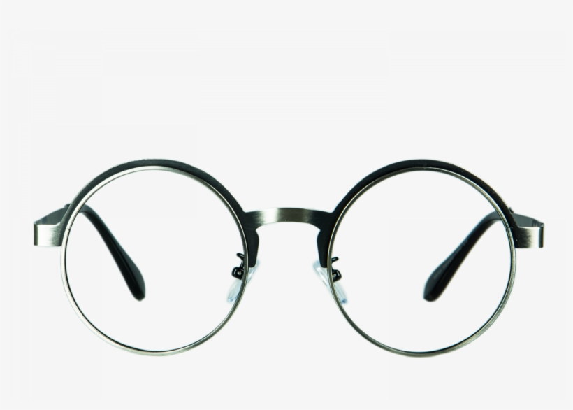 transparent circle glasses