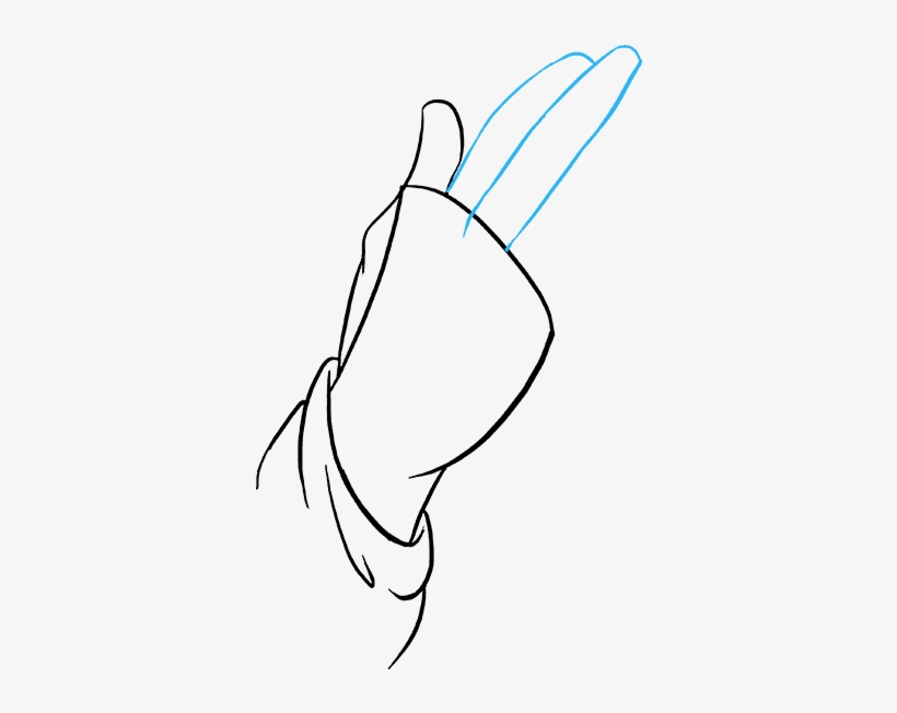 How To Draw Praying Hands - Sketch - Free Transparent PNG Download - PNGkey