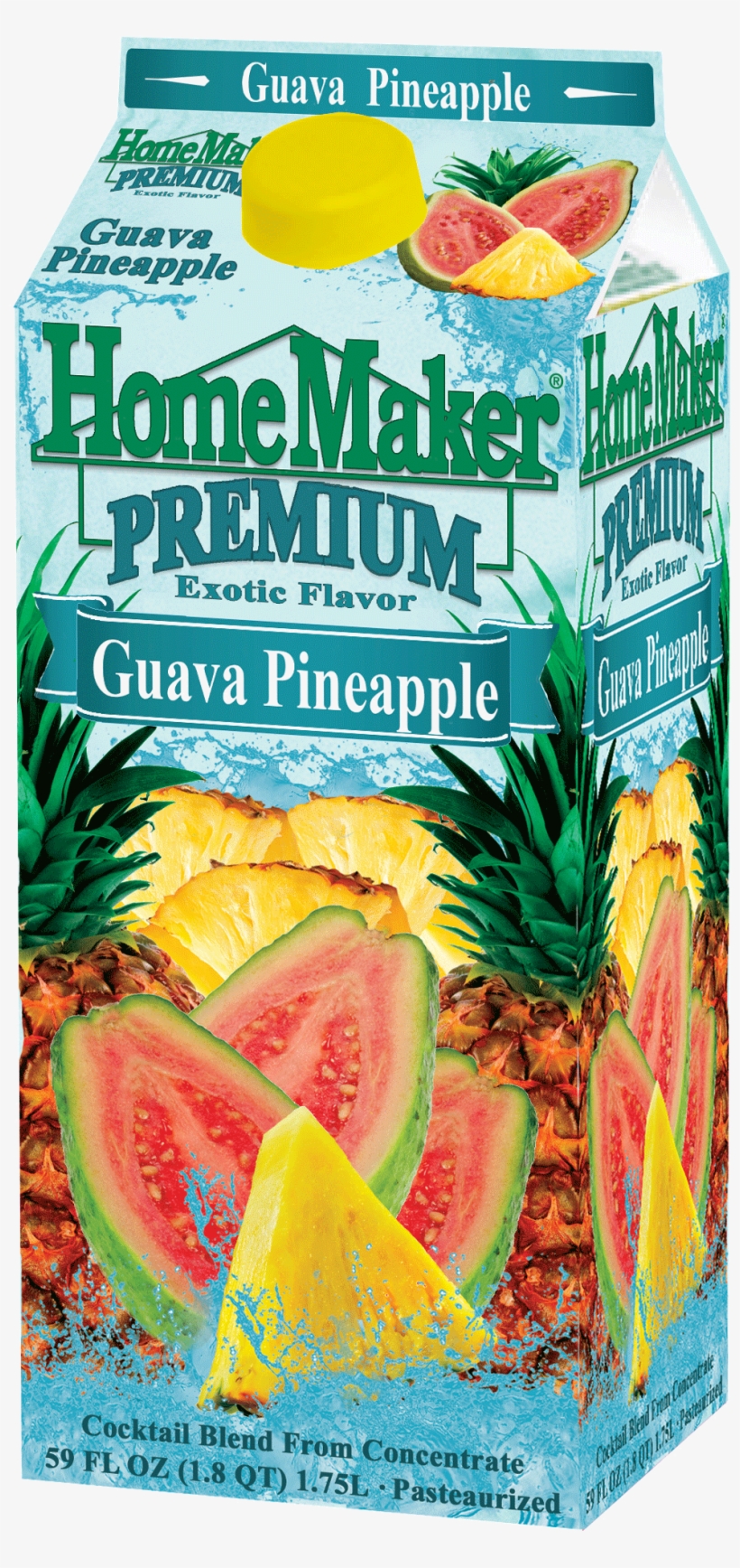 Passion Fruit And Guava Pineapple - Homemaker Orange Juice, 100% Florida, Original - 59, transparent png #609126