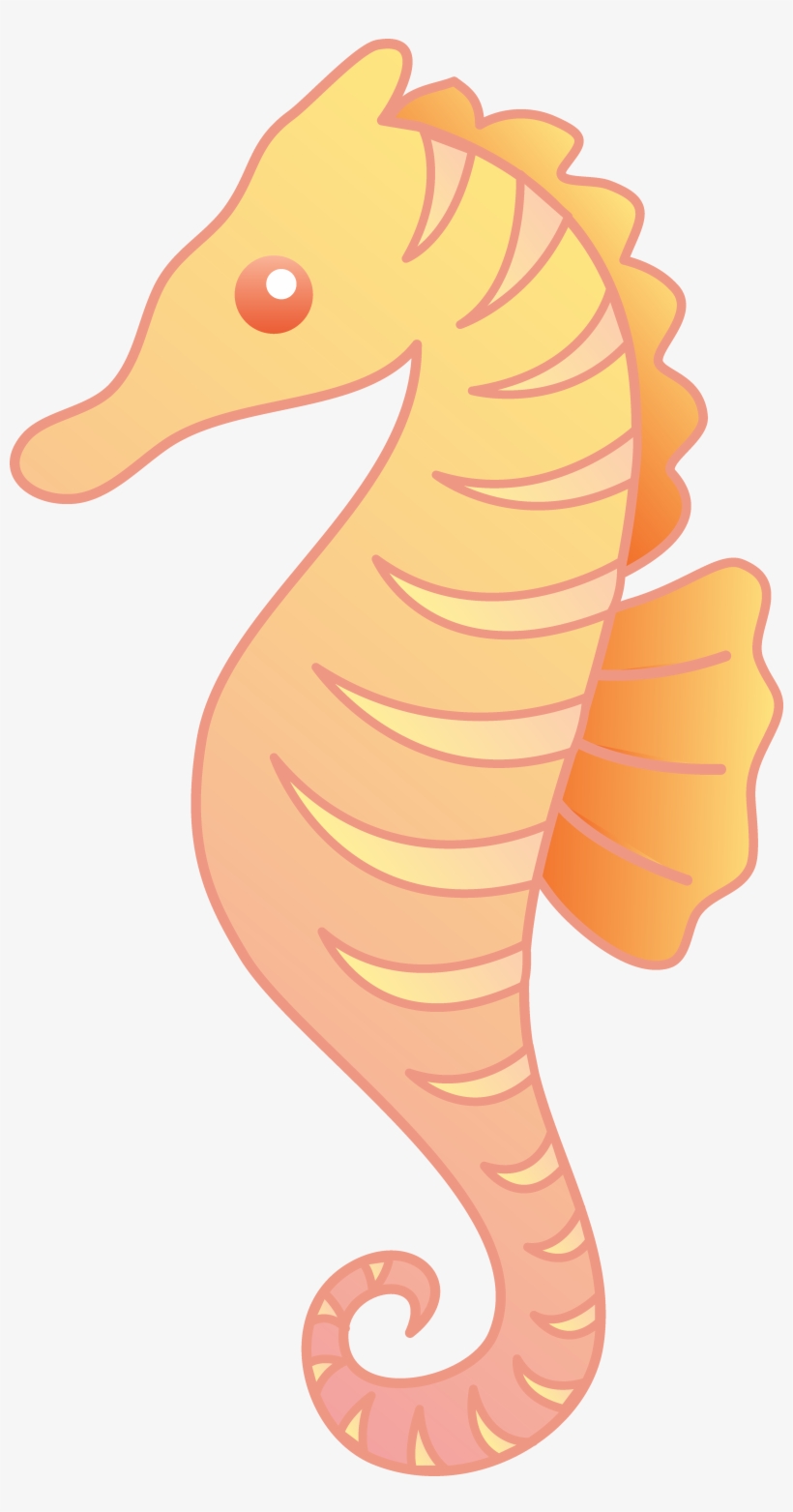 Seahorse Clipart Cute Pink Free Transparent Png Download Pngkey