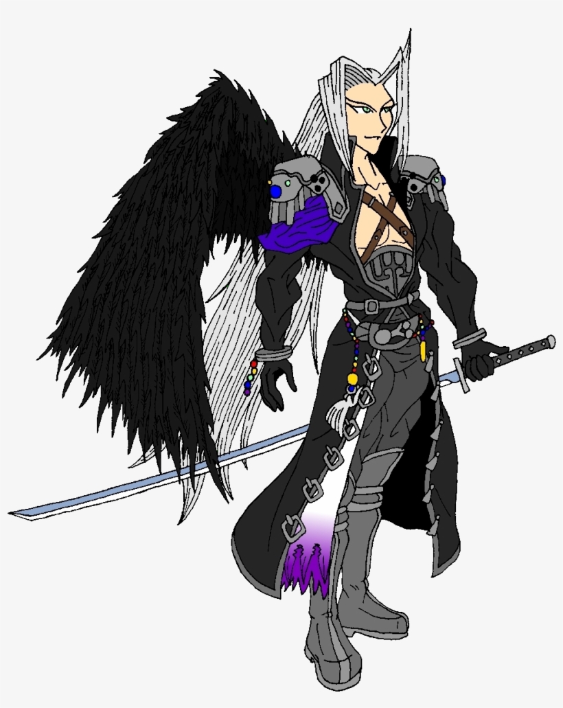 Sephiroth - Cartoon - Free Transparent PNG Download - PNGkey