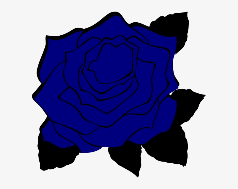 Blue Rose Clipart - Free Transparent PNG Download - PNGkey