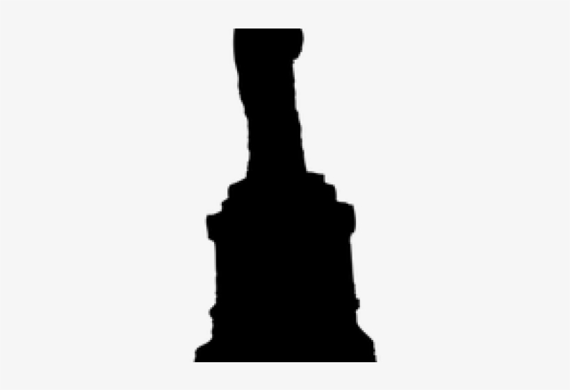 Statue Of Liberty Silhouette - Free Transparent PNG Download - PNGkey