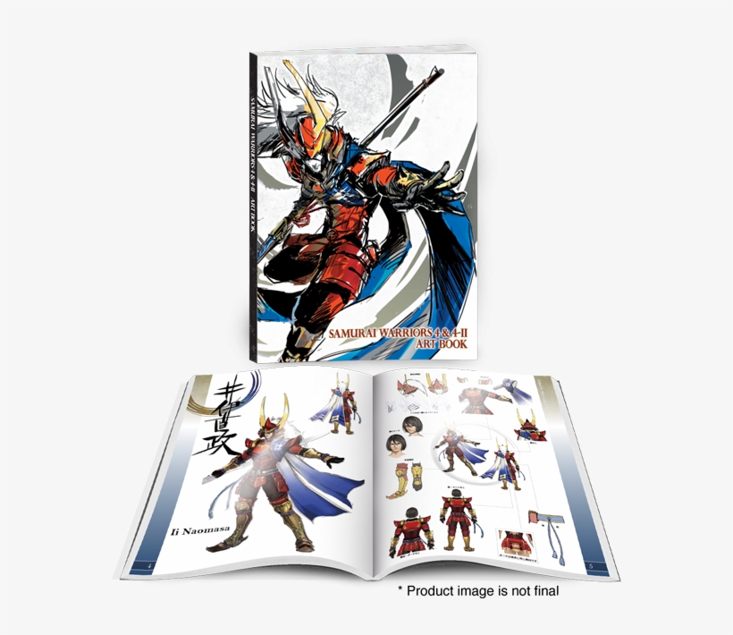 Samurai Warriors 4 Ii Limited Edition Samurai Warriors 4 Artbook Free Transparent Png Download Pngkey