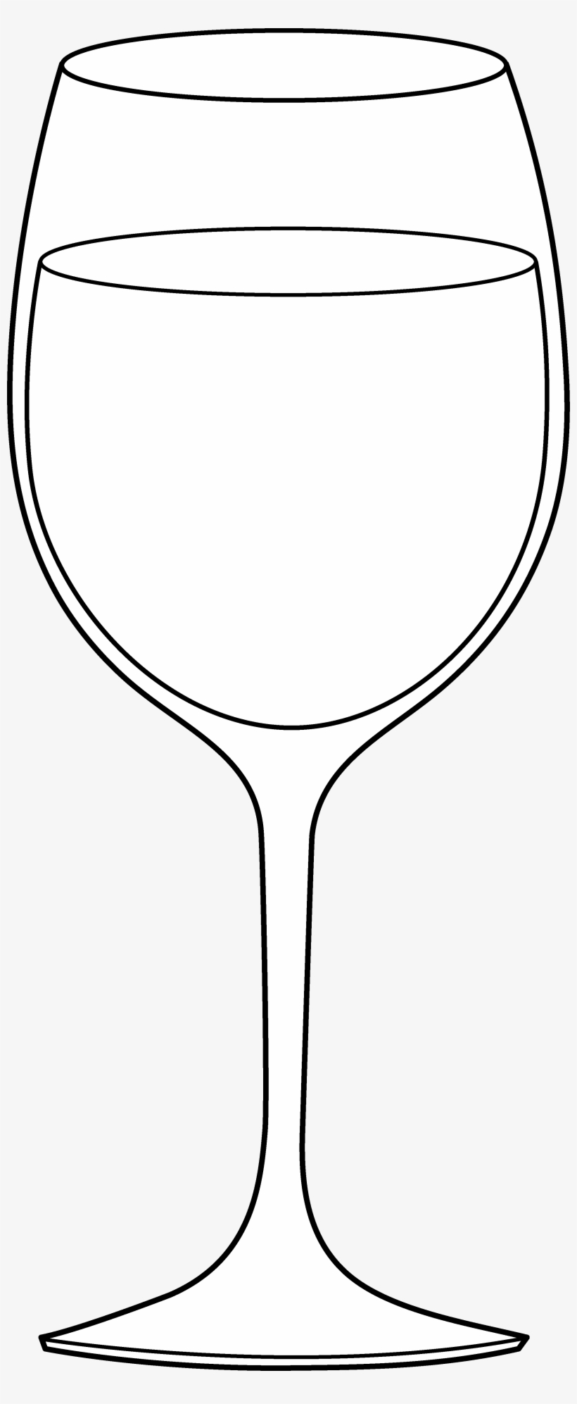 A Glass Of Deep Red White Wine Glass Clipart Png Free