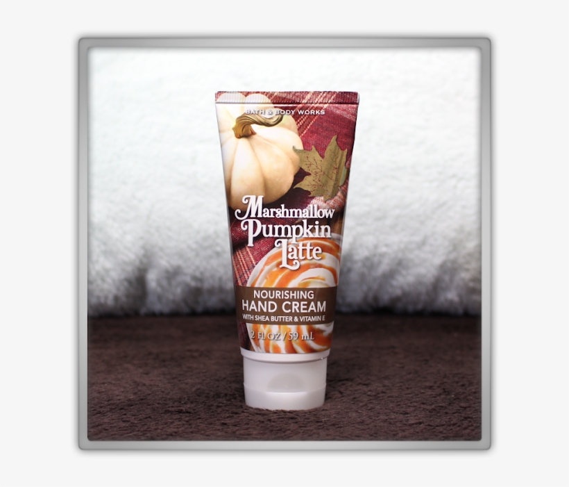 Bath & Body Works Delicious Cozy Candle Haul And Review - Bath & Body Works Marshmallow Pumpkin Latte Hand, transparent png #6250417