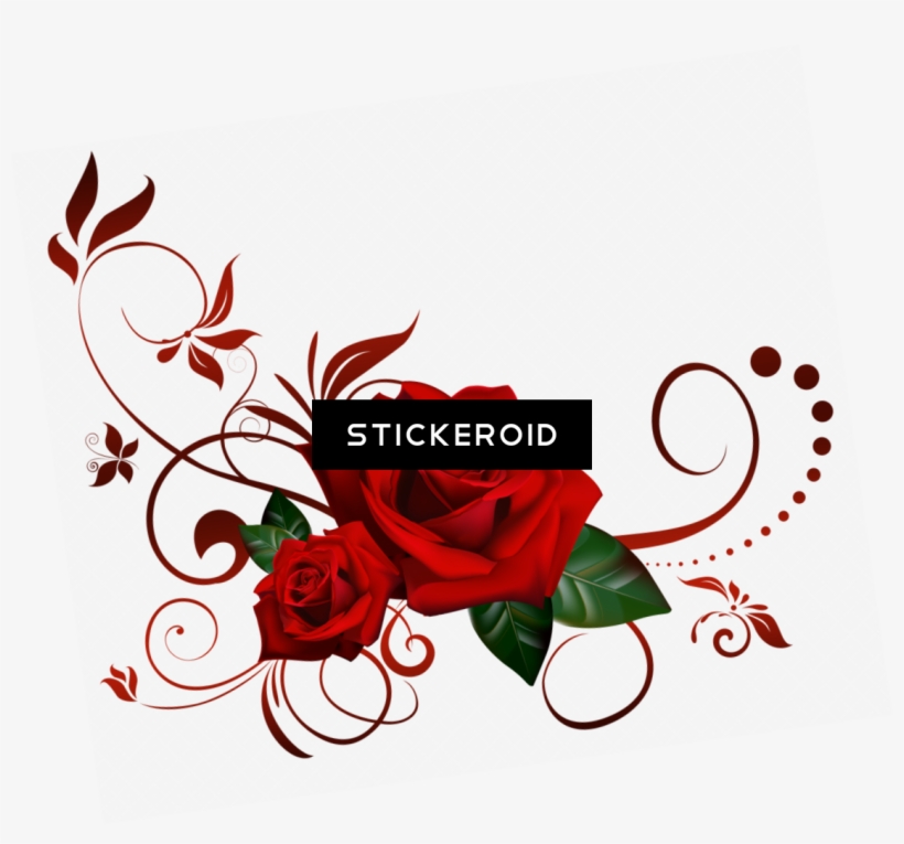 gothic roses clipart