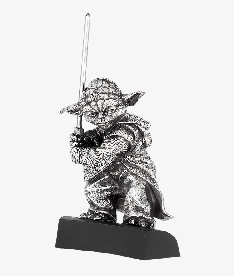 small yoda figurine