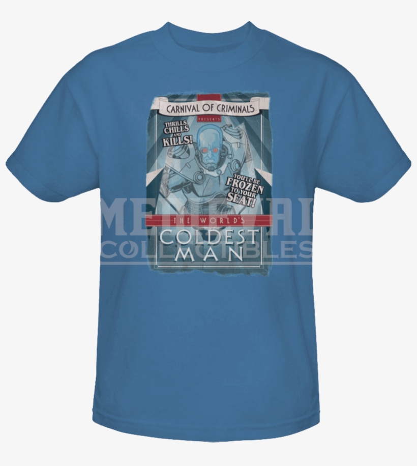 Carnival Of Criminals Mr Freeze T-shirt - Batman Circus Coldest Man ...