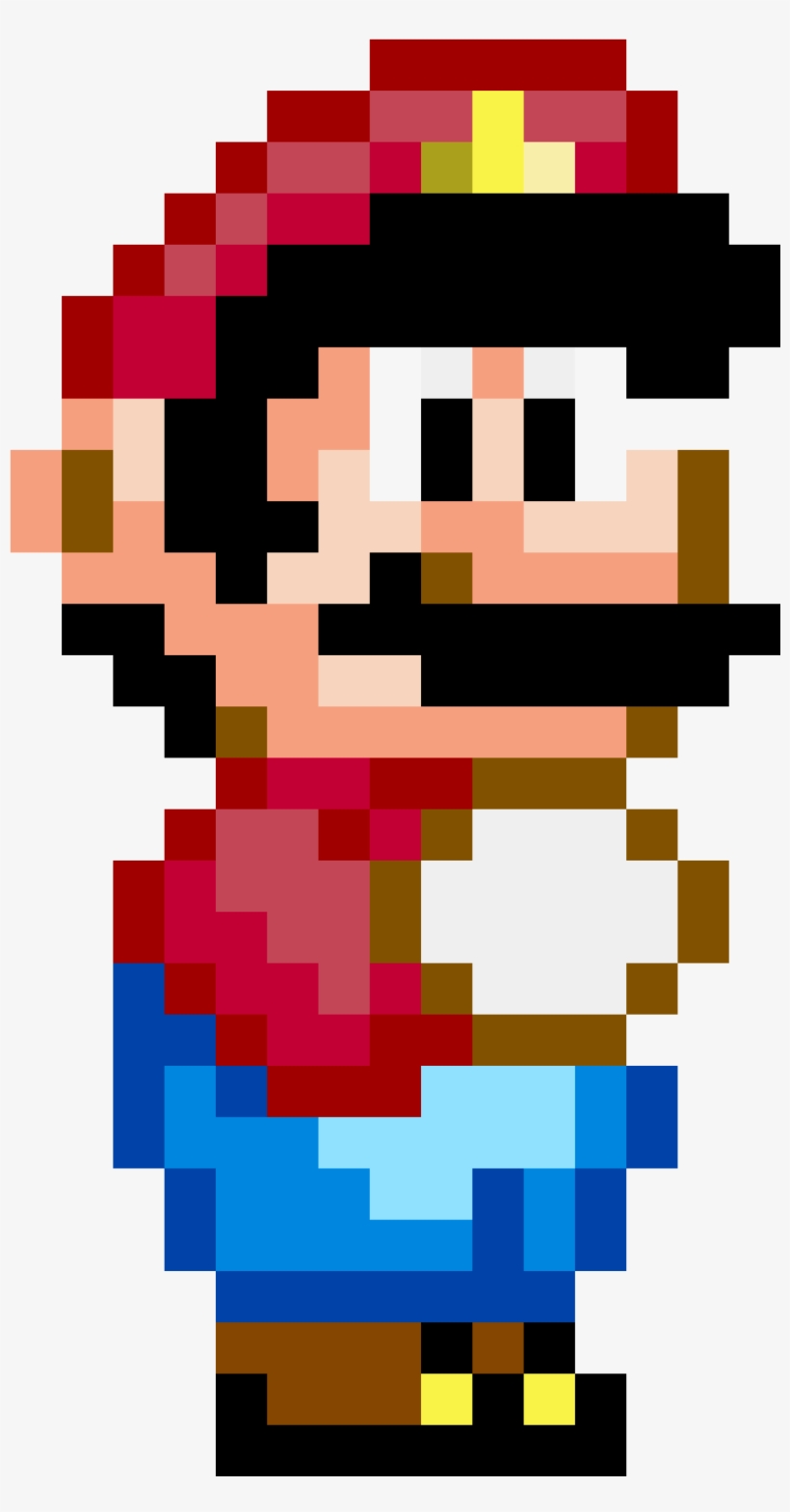 Bit Mario Pixel Art