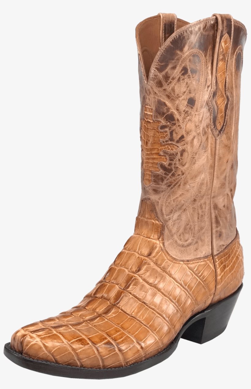 Black Jack Men's American Gator Tail Western Scallop - American Boots Cowboy, transparent png #644395
