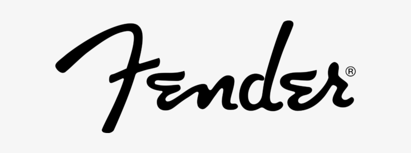 Fender Typography - Free Transparent PNG Download - PNGkey