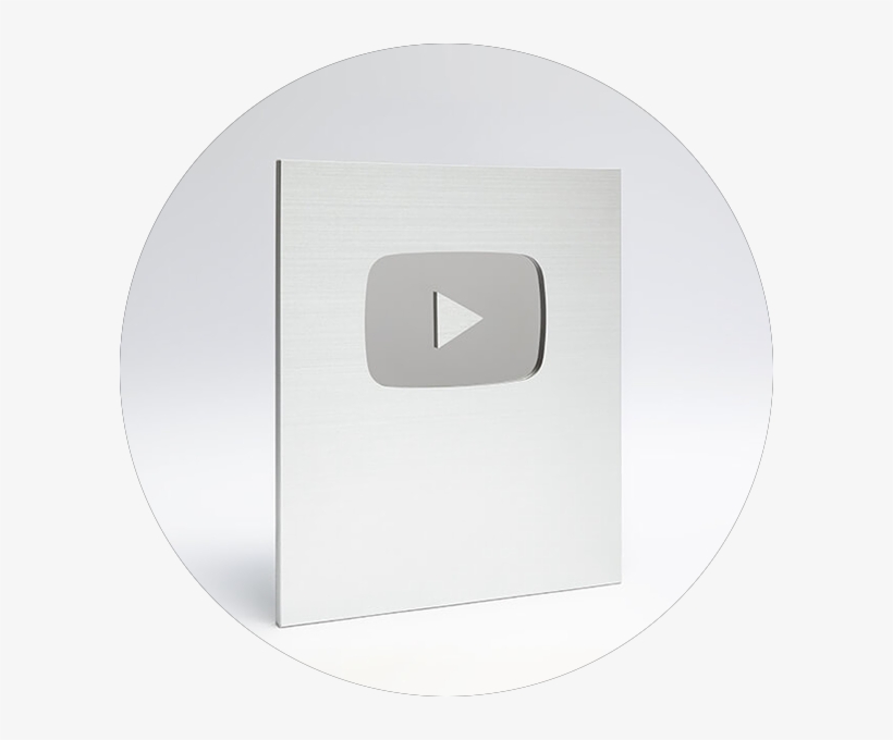 Silver Play Button Free Transparent Png Download Pngkey