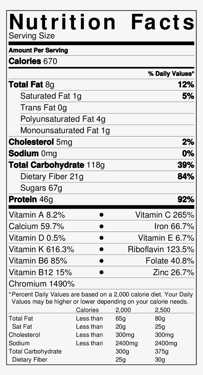 Chocolate Chip Clif Bar Nutrition Information Besto Blog