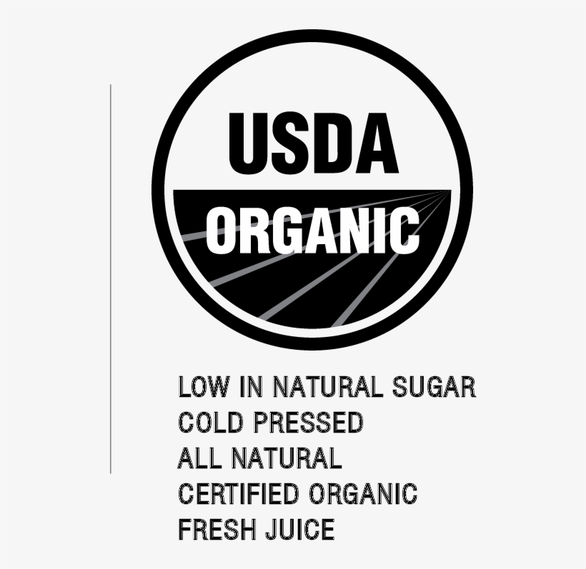 Png Organic Bottled Juice - Usda Organic, transparent png #653291