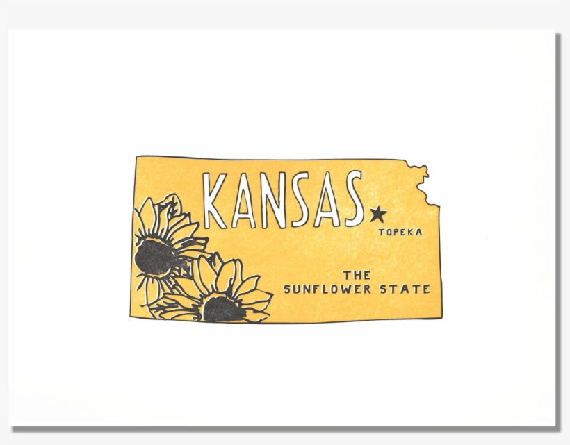 Kansas State Print, transparent png #6501060