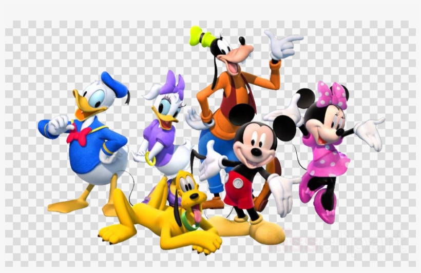 Mickey Mouse Clubhouse Characters Png Clipart Mickey Free Transparent Png Download Pngkey