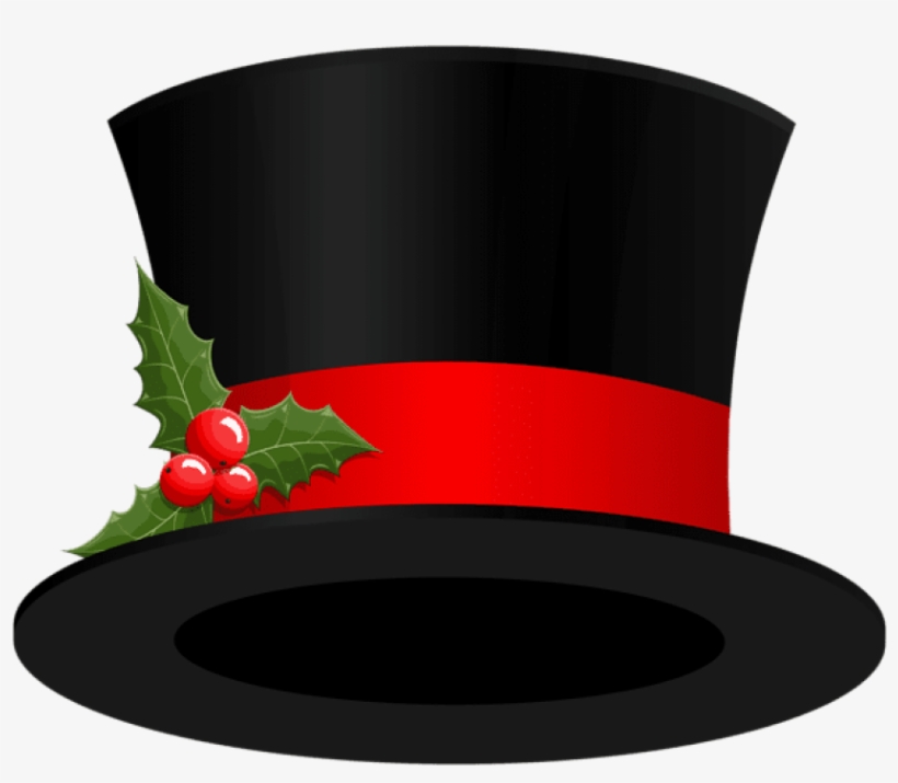 Christmas Hat Transparent Christmas Top Hat Png Free Free Transparent Png Download Pngkey - santa hat roblox png