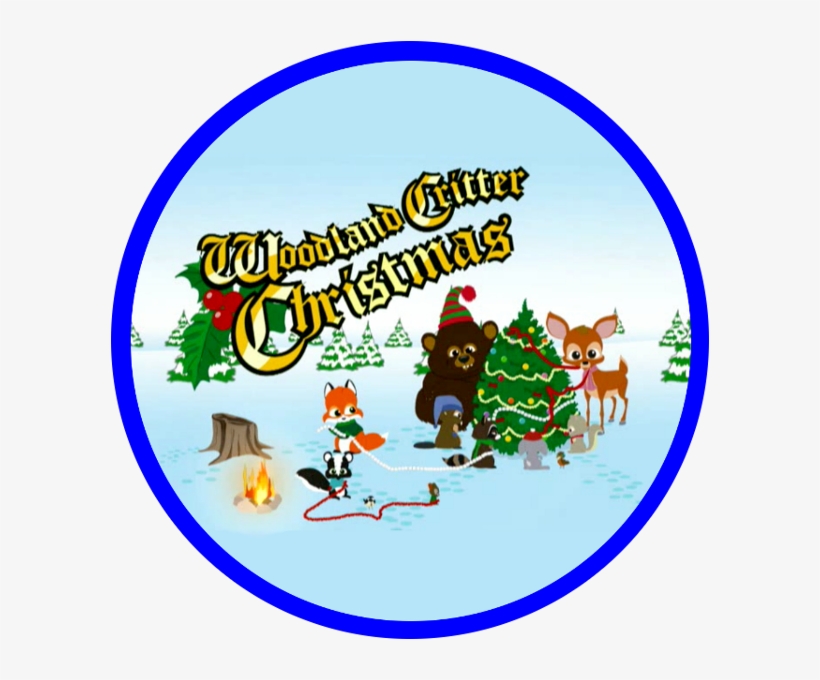 Woodland Critter Christmas Free Transparent Png Download Pngkey