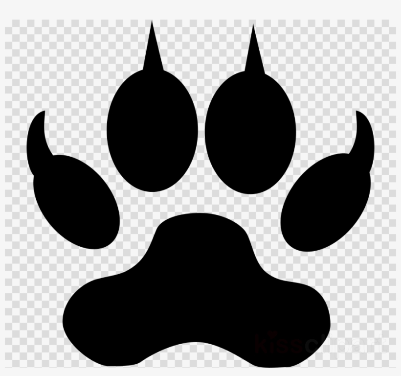 Wolf Paw Clipart Cat Paw Clip Art - Free Transparent PNG Download - PNGkey