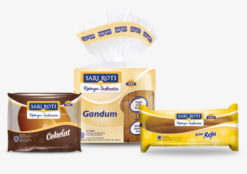 Sari Roti New Branding Pack - Free Transparent PNG Download - PNGkey