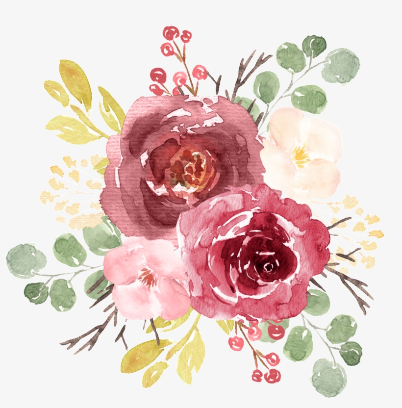 Hand Painted Classical Big Peony Flower Png Transparent - 牡丹 花 素材 ...