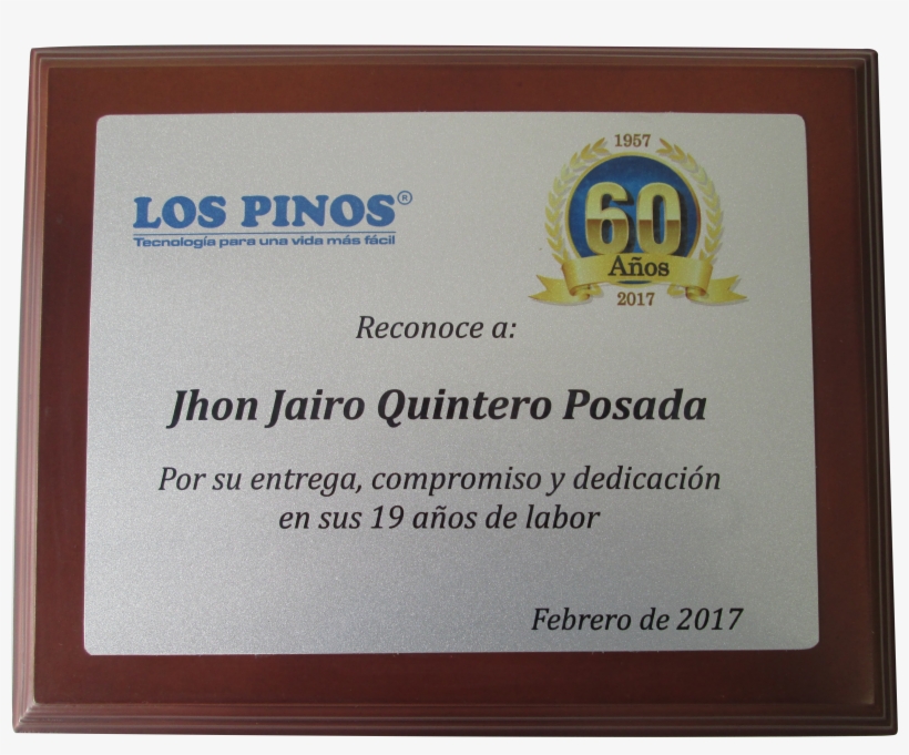 Placa Los Pinos - Free Transparent PNG Download - PNGkey