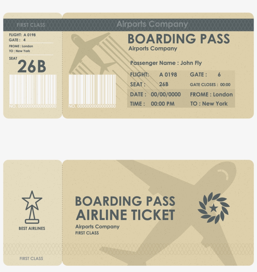 Airplane Flight Airline Admission - Free Transparent PNG Download - PNGkey