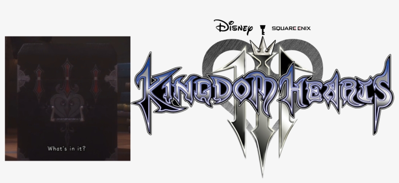 8] [media] The 3 Lines On The Side Of The Box Sort - Kingdom Hearts Iii Logo Png, transparent png #72806