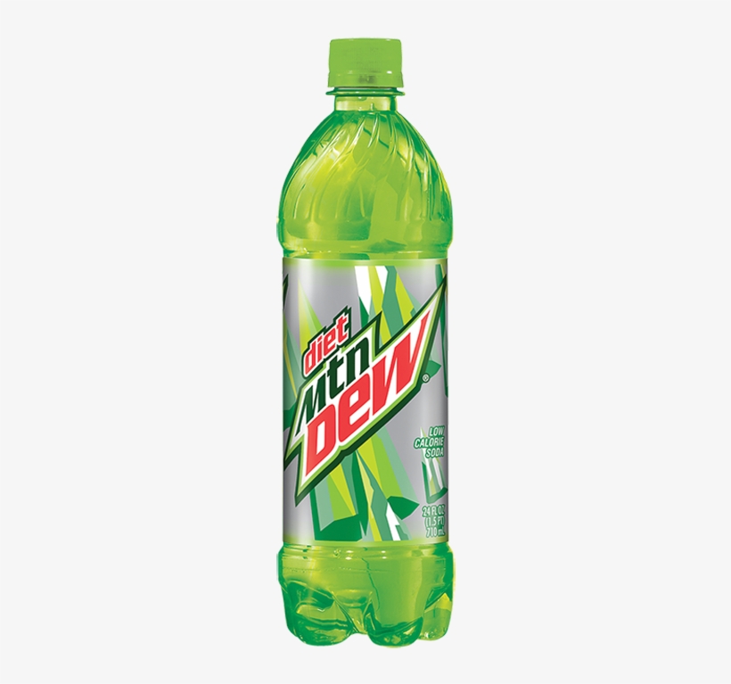 Mtdew Diet 24 - Mountain Dew Bottle Png - Free Transparent PNG Download ...