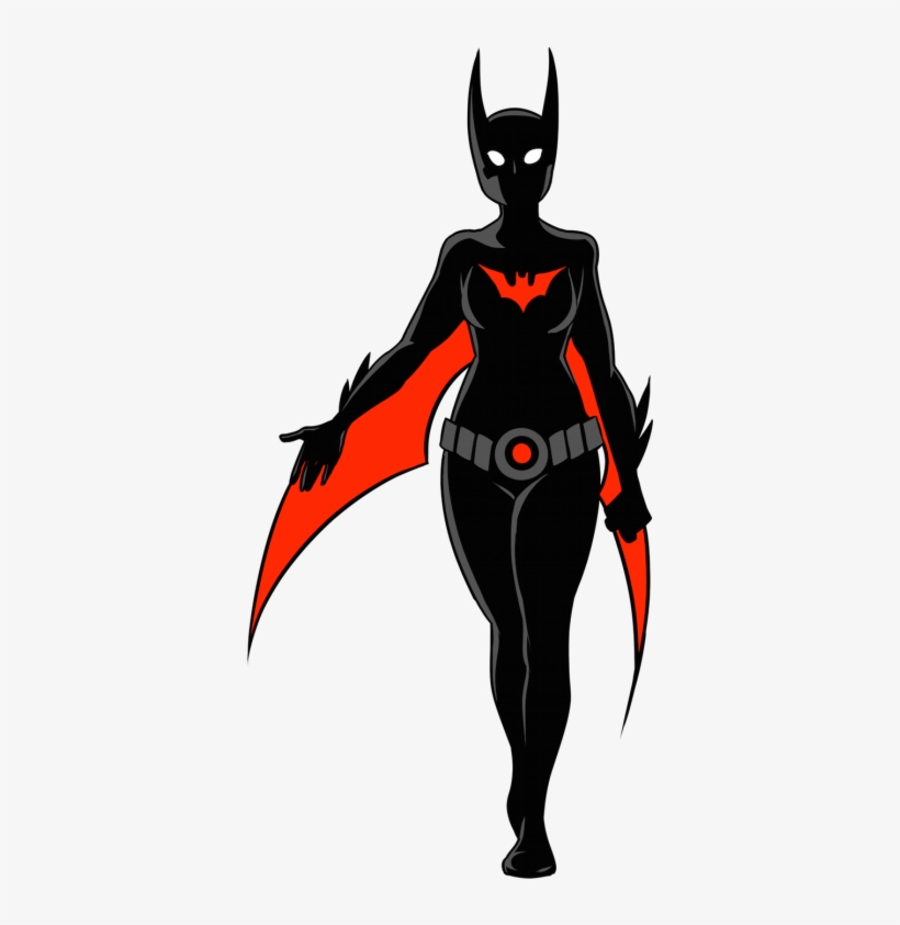 Female Batman Beyond - Batgirl Beyond Fan Made - Free Transparent PNG  Download - PNGkey