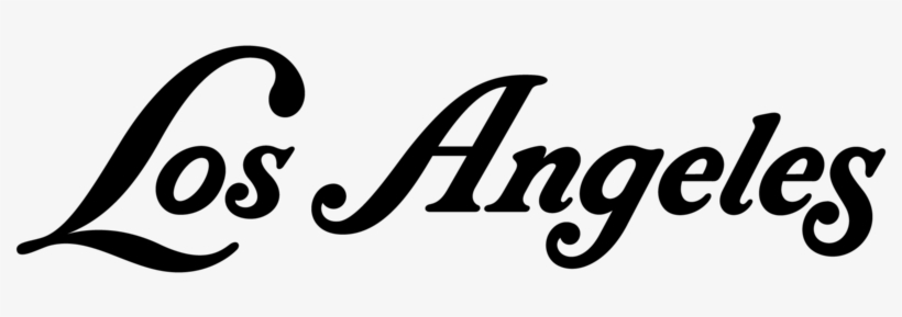 Los Angeles By Drew Melton Typography Logo, Typography - Calligraphy ...