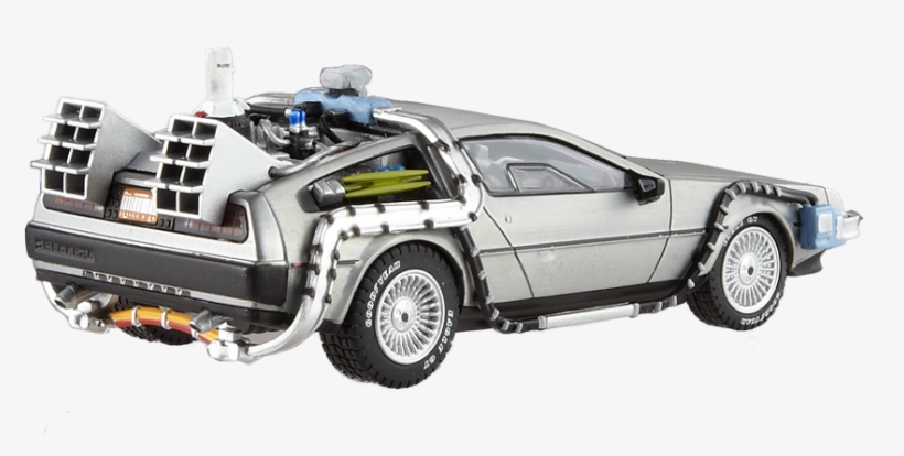 Hotwheels 1/43 Back To The Future - Free Transparent PNG Download - PNGkey