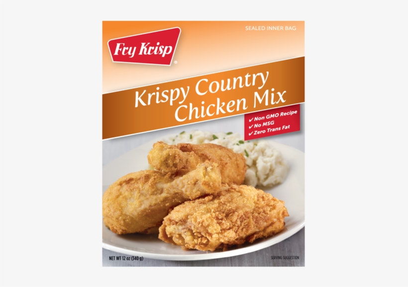 Krisp Country Chicken Mix Fry Krisp - Chicken - Free Transparent PNG ...