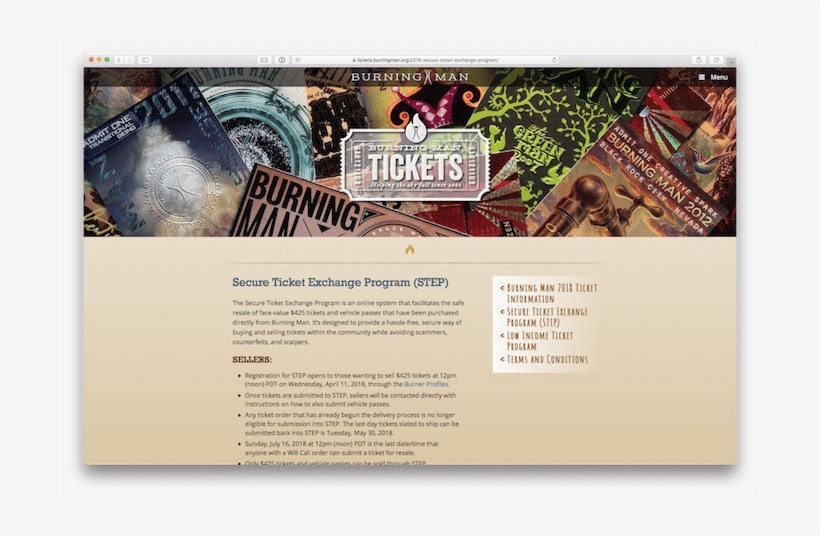 Burning Man Secure Ticket Exchange Program, transparent png #7000893