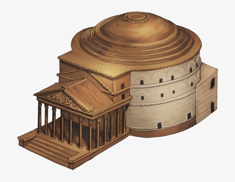 What A Pantheon Miniature Looks Like, transparent png #7054603