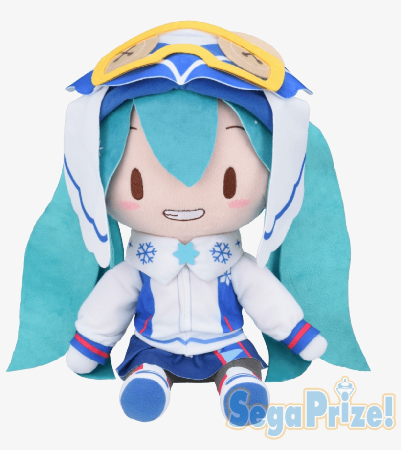 Snow Miku 16 Plush Free Transparent Png Download Pngkey