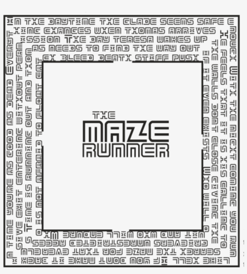 the maze runner end clipart