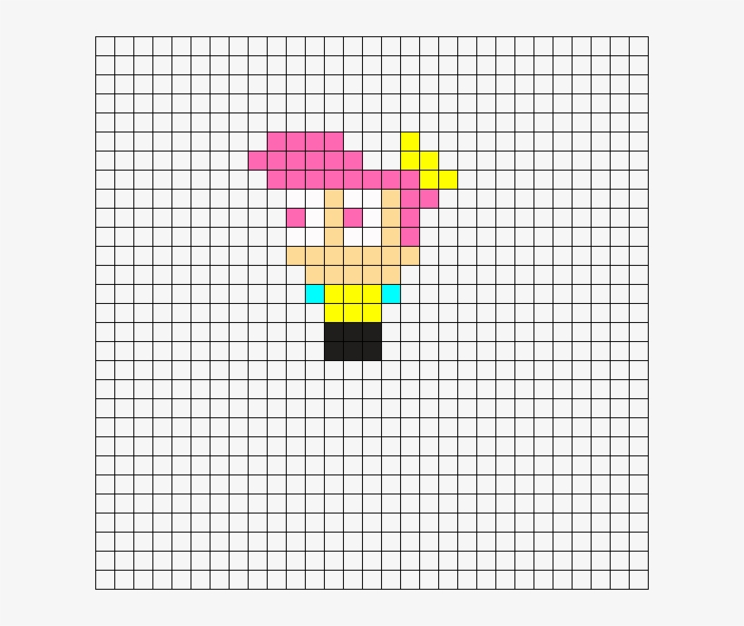 Wanda Fairly Odd Parents Perler Bead Pattern - Free Transparent PNG ...