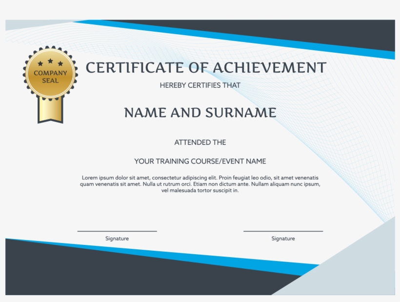 Certificate Png Transparent Picture - Free Transparent PNG Download ...