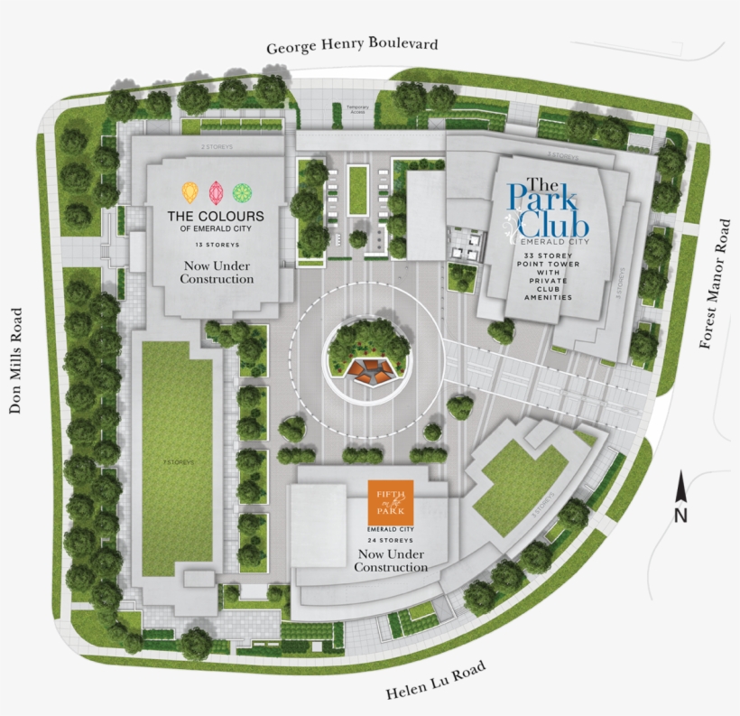 Emerald City Block B Site Plan - Free Transparent PNG Download - PNGkey