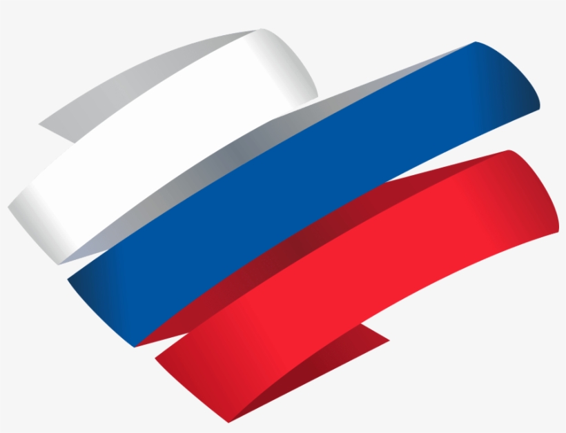 Стилизованный Флаг России, transparent png #7386729