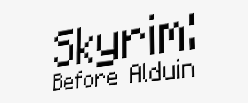 Before Alduin I A Unique Twist On Skyrim Free Transparent Png Download Pngkey