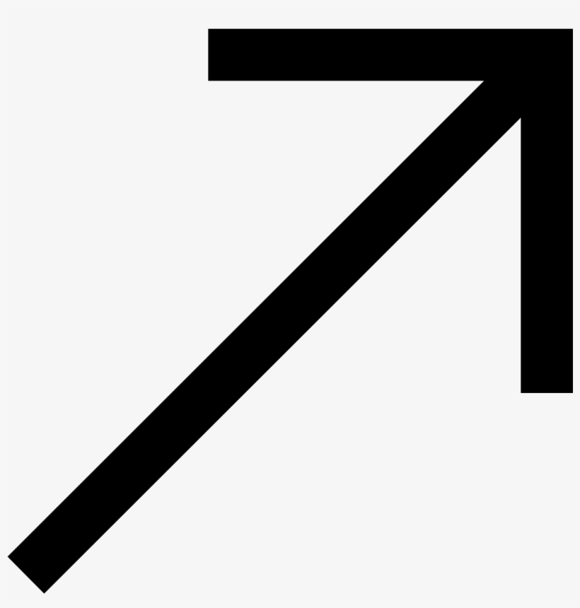 It's An Arrow Pointing Straight Up And Angled To The - Arrow Up And ...